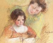 靠在玛戈特的肩上 - 玛丽·史帝文森·卡萨特